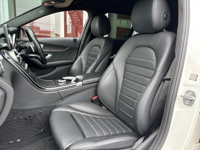 Ｃクラスステーションワゴン Ｃ２２０ｄ　ステーションワゴン　スポーツ本革仕様　ＡＣＣ・レーンアシスト・衝突軽減ブレーキ・ブラインドスポット警告・パナメリカーナグリル・ＨＵＤ・黒革シート・地デジ付純正ナビ・バックカメラ・リアエアサス新品交換・電動リアゲート・ドラレコ・ＥＴＣ（15枚目）