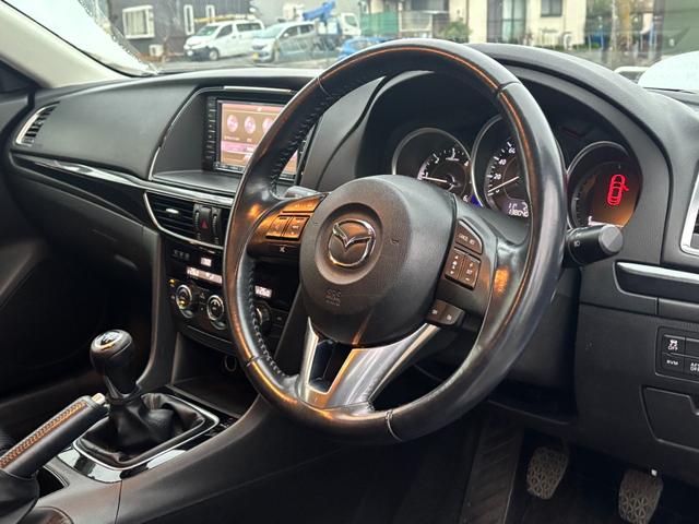 アテンザワゴン XD 6速MT・ACC・衝突軽減ブレーキ・レーンアシスト・ブラインドスポット警告・純正OP地デジ付きダイアトーンナビ・バックカメラ・スマートキー・19インチアルミ・ETC・HIDライト(22枚目)