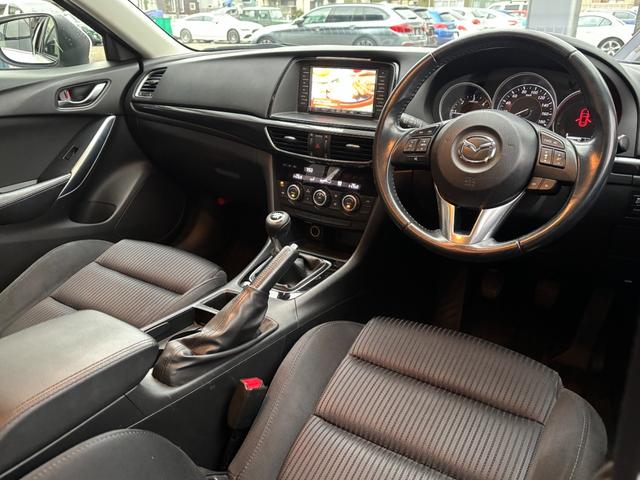 アテンザワゴン XD 6速MT・ACC・衝突軽減ブレーキ・レーンアシスト・ブラインドスポット警告・純正OP地デジ付きダイアトーンナビ・バックカメラ・スマートキー・19インチアルミ・ETC・HIDライト(23枚目)