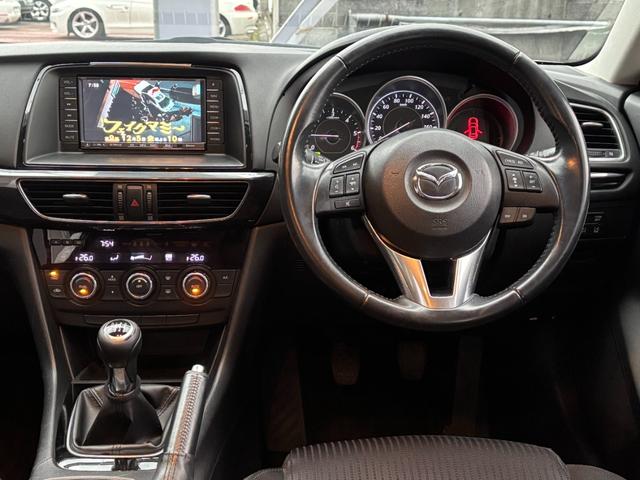 アテンザワゴン XD 6速MT・ACC・衝突軽減ブレーキ・レーンアシスト・ブラインドスポット警告・純正OP地デジ付きダイアトーンナビ・バックカメラ・スマートキー・19インチアルミ・ETC・HIDライト(25枚目)