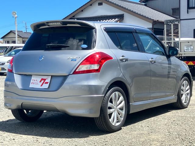 スイフト RS 5速マニュアル ディスチャージライト ナビ バックカメラ ETC スマートキー プッシュスタート アルミホイール 5MT 1年走行距離無制限保証付・ロ-ドサ-ビス付(11枚目)