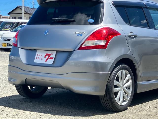スイフト RS 5速マニュアル ディスチャージライト ナビ バックカメラ ETC スマートキー プッシュスタート アルミホイール 5MT 1年走行距離無制限保証付・ロ-ドサ-ビス付(13枚目)