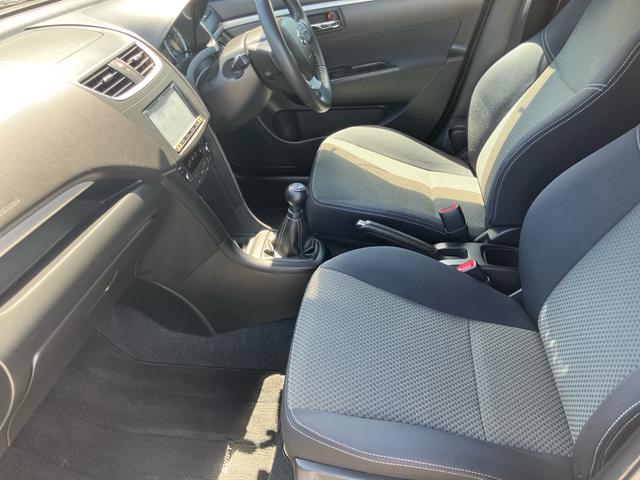 スイフト RS 5速マニュアル ディスチャージライト ナビ バックカメラ ETC スマートキー プッシュスタート アルミホイール 5MT 1年走行距離無制限保証付・ロ-ドサ-ビス付(42枚目)