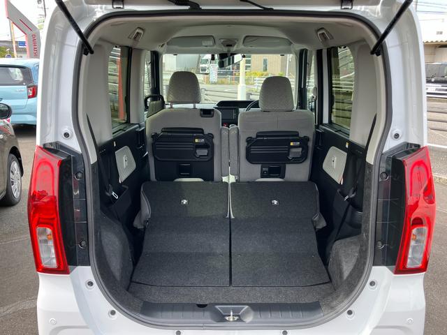 タント Ｘ　１４インチフルホイールキャップ　フルＬＥＤヘッドランプ　オート格納式カラードドアミラー　左側パワースライドドア　ＴＦＴカラーマルチインフォメーションディスプレイ　フルファブリックシート（18枚目）