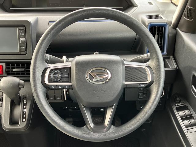 タント Ｘ　１４インチフルホイールキャップ　フルＬＥＤヘッドランプ　オート格納式カラードドアミラー　左側パワースライドドア　ＴＦＴカラーマルチインフォメーションディスプレイ　フルファブリックシート（22枚目）