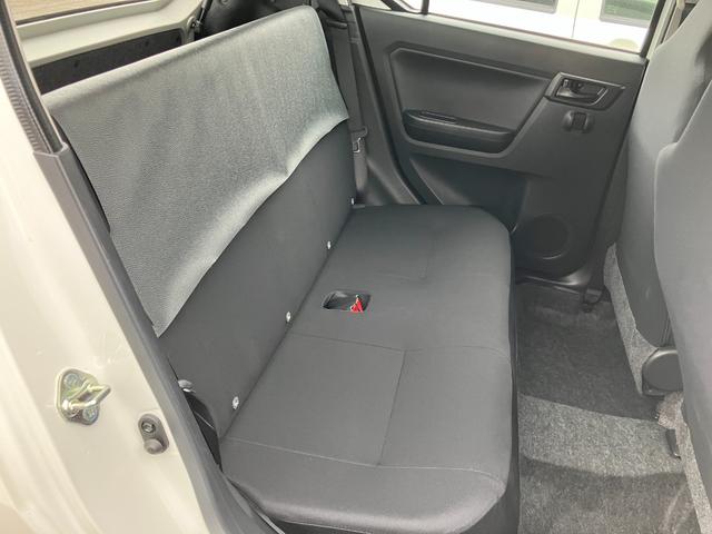 ミライース B SAIII 13スチールホイール マルチリフレクターハロゲンヘッドランプ 可倒式ドアミラー 自発光式デジタルメーターアンバーイルミネーションメーター マニュアルエアコン(ダイヤル式) キーレスエントリー(19枚目)