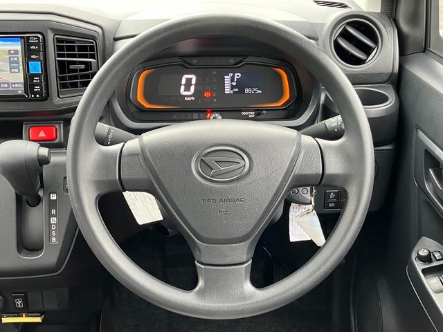ミライース B SAIII 13スチールホイール マルチリフレクターハロゲンヘッドランプ 可倒式ドアミラー 自発光式デジタルメーターアンバーイルミネーションメーター マニュアルエアコン(ダイヤル式) キーレスエントリー(20枚目)