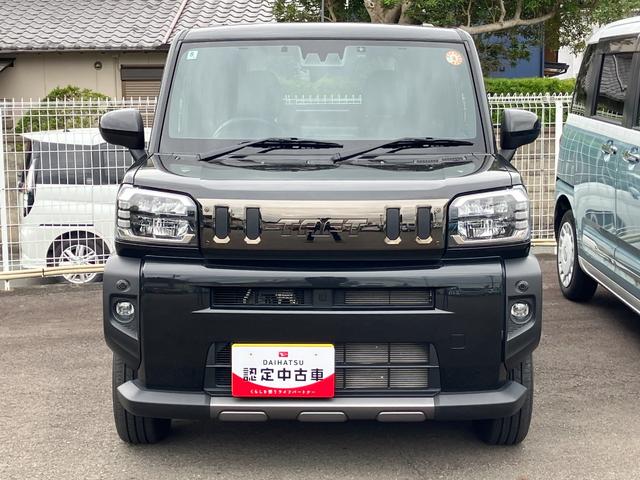 タフト Gターボ ダーククロムベンチャー 15インチアルミホイール オートレベリング機能付フルLEDヘッドランプ LEDフォグランプ 本革巻ステアリングホイール 本革巻インパネセンターシフト(3枚目)