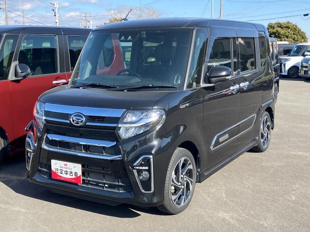 タント カスタムRSスタイルセレクション 15インチアルミホイール キーフリーシステム プッシュボタンスタート オートエアコン(プッシュ式) フルLEDヘッドランプ オート格納式カラードドアミラー 本革巻ステアリングホイール(2枚目)