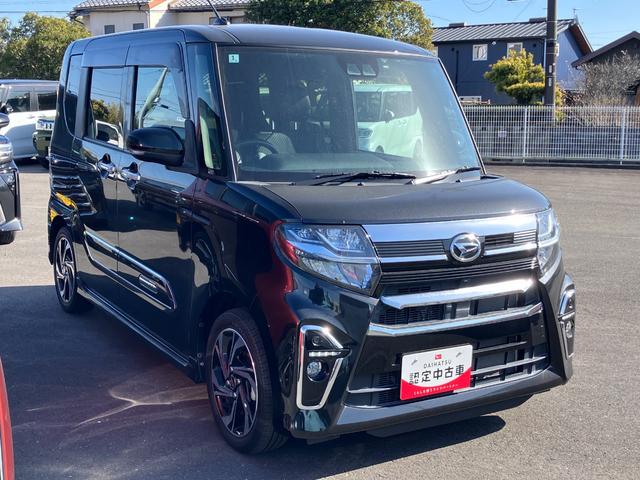 タント カスタムRSスタイルセレクション 15インチアルミホイール キーフリーシステム プッシュボタンスタート オートエアコン(プッシュ式) フルLEDヘッドランプ オート格納式カラードドアミラー 本革巻ステアリングホイール(4枚目)