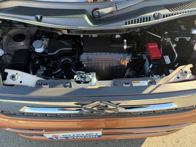 スペーシア ＨＹＢＲＩＤ　Ｇ　全方位カメラナビ　オートライト　バックカメラ　Ｂｌｕｅｔｏｏｔｈ　スライドドア　プッシュスタート　オートエアコン　禁煙車　スズキセーフティーサポート　衝突被害軽減システム　アイドリングストップ　衝突安全ボディ（49枚目）