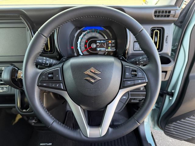 ハスラー ＨＹＢＲＩＤ　Ｘターボ　３型　オートライト　プッシュスタート　シートヒーター　オートエアコン　禁煙車　スズキセーフティーサポート　衝突被害軽減システム　アイドリングストップ　横滑り防止機能　衝突安全ボディ　盗難防止システム（37枚目）