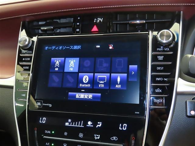 ハリアーハイブリッド プログレス　メタル　アンド　レザーパッケージ　衝突軽減ブレーキ　クルコン　ＡＷ　本革シート　ＤＶＤ再生　ミュージックプレイヤー接続可　エアロ　記録簿有　ＬＥＤヘッドランプ　Ｐシート　メモリーナビ　横滑り防止装置　バックカメラ　ナビ＆ＴＶ　４ＷＤ（10枚目）