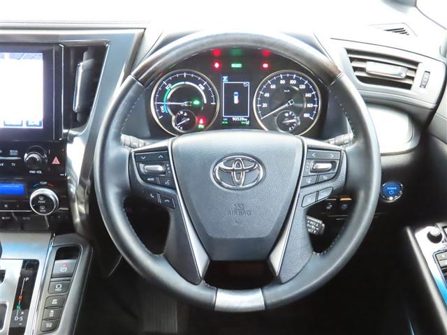 ヴェルファイアハイブリッド エグゼクティブラウンジＺ　ＴＳＳ　レザーシート　横滑り防止機能　Ｂカメラ　ムーンルーフ　１オーナー　オートクルーズコントロール　ＡＣ１００Ｖ電源　フルセグＴＶ　ＤＶＤ再生　３列シート　エアバッグ　メモリーナビ　ＥＴＣ　エアコン（5枚目）