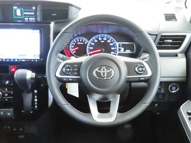 ルーミー カスタムG-T 助手席エアバック 両側オートスライドドア スマートキープッシュスタート LEDライト 1オーナー 横滑り防止機能 クルコン 点検記録簿 ETC付 アルミホイール キーレス DVD ドラレコ ナビ&TV(5枚目)