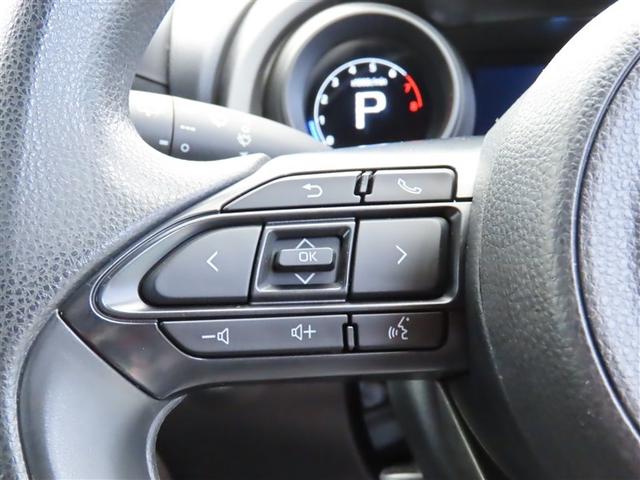 ヤリス Ｇ　カーナビ　Ｂカメラ　エアコン　スマートキー＆プッシュスタート　ドライブレコーダー　メモリーナビゲーション　イモビ　横滑り防止システム　クルーズＣ　ＡＢＳ　パワーウィンドウ　パワーステアリング（6枚目）