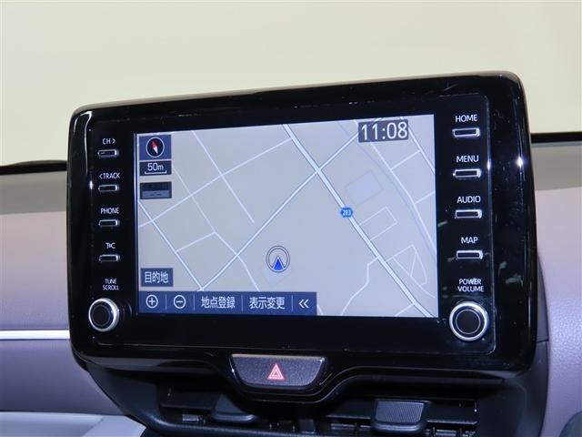 ヤリス ハイブリッドＺ　１００Ｖ　ＰＣＳ　整備記録簿　ＤＶＤ　地デジ　Ｂカメラ　ドラレコ付　ＬＥＤランプ　スマキー　ＥＴＣ付き　メディアプレイヤー接続　ナビＴＶ　ＶＳＣ　パワステ　１オナ車　クルコン　カーテンエアバック（9枚目）