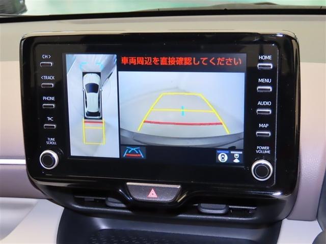 ヤリス ハイブリッドＺ　１００Ｖ　ＰＣＳ　整備記録簿　ＤＶＤ　地デジ　Ｂカメラ　ドラレコ付　ＬＥＤランプ　スマキー　ＥＴＣ付き　メディアプレイヤー接続　ナビＴＶ　ＶＳＣ　パワステ　１オナ車　クルコン　カーテンエアバック（11枚目）