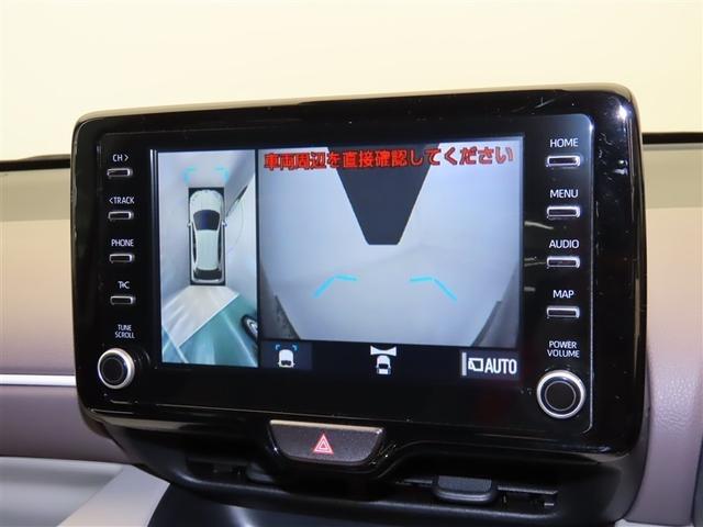 ヤリス ハイブリッドＺ　１００Ｖ　ＰＣＳ　整備記録簿　ＤＶＤ　地デジ　Ｂカメラ　ドラレコ付　ＬＥＤランプ　スマキー　ＥＴＣ付き　メディアプレイヤー接続　ナビＴＶ　ＶＳＣ　パワステ　１オナ車　クルコン　カーテンエアバック（12枚目）