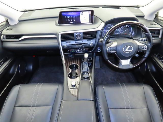 ＲＸ ＲＸ４５０ｈ　バージョンＬ　衝突軽減システム　１００ＶＡＣ電源　Ｂモニ　アルミ　地デジ　整備記録簿　オートエアコン　ナビ＆ＴＶ　ＬＥＤ　電動シート　オートクルーズ　キーレス　ミュージックプレイヤー接続可　フルタイム４ＷＤ　ＥＴＣ（2枚目）