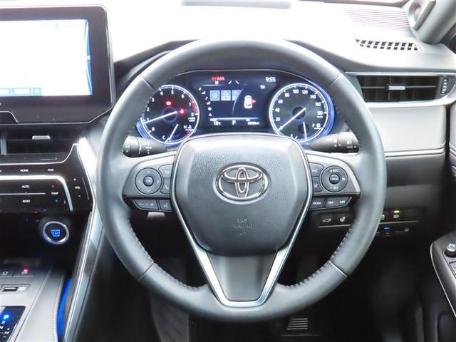 ハリアー Z レザーパッケージ スマキ 追突防止 フルセグテレビ バックモニター ドラレコ付 本革シート アルミ 横滑り防止機能 Pシート 整備記録簿 オートクルーズコントロール AUX LEDヘッドライト 盗難防止システム ETC(5枚目)