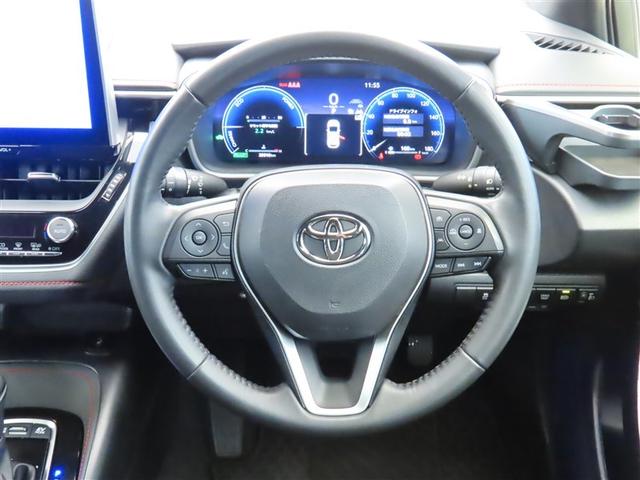 カローラスポーツ ハイブリッドG Z Bカメラ 衝突回避システム サイドエアバッグ クルコン 地デジ 横滑り防止機能 LEDライト AW フルオートエアコン イモビライザー 1オーナー ナビTV ドラレコ 点検記録簿 パワーステアリング(5枚目)