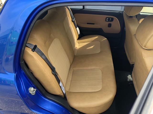 ミラジーノ ジーノ　同色全塗装仕上後期ウッドパネルウッドコンビハンドルハーフレザーシートミニライトホイールキーレス装備、タイヤＴベルトＷ／Ｐマウントバッテリー新品交換コーティング済安心保証１２カ月（22枚目）