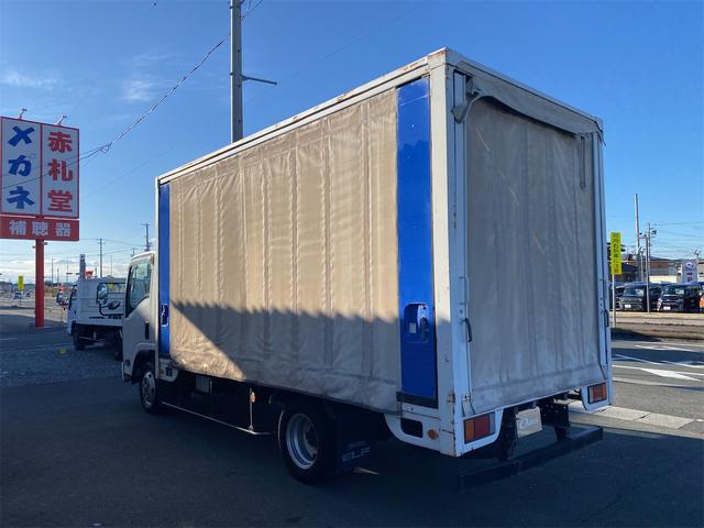 エルフトラック 　カーテン車輛（8枚目）