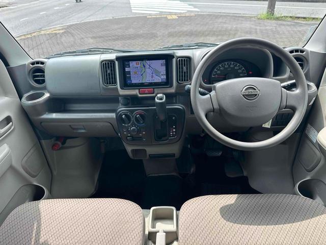 ＮＶ１００クリッパーバン ＤＸ　ＧＬパッケージ　ハイルーフ　ワンオーナー　ＣＶＴ　ＥＴＣ　ナビ　ワンセグＴＶ　両側スライドドア　キーレスエントリー　盗難防止システム　エアコン　パワーウィンドウ　ＣＤ　ＵＳＢ（12枚目）