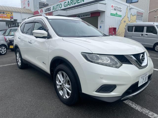 エクストレイル ２０Ｘ　ハイブリッド　エマージェンシーブレーキＰ　修復歴無し　保証付き　走行８．７万キロ　ナビＴＶ　ＥＴＣ　電動トランク　オートクルーズ　ハーフレザー　ＬＥＤヘッドライト　シートヒーター　キーレス（5枚目）