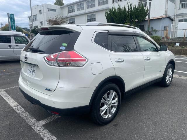 エクストレイル ２０Ｘ　ハイブリッド　エマージェンシーブレーキＰ　修復歴無し　保証付き　走行８．７万キロ　ナビＴＶ　ＥＴＣ　電動トランク　オートクルーズ　ハーフレザー　ＬＥＤヘッドライト　シートヒーター　キーレス（7枚目）