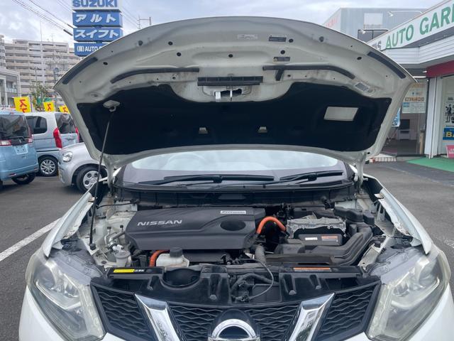 エクストレイル ２０Ｘ　ハイブリッド　エマージェンシーブレーキＰ　修復歴無し　保証付き　走行８．７万キロ　ナビＴＶ　ＥＴＣ　電動トランク　オートクルーズ　ハーフレザー　ＬＥＤヘッドライト　シートヒーター　キーレス（64枚目）