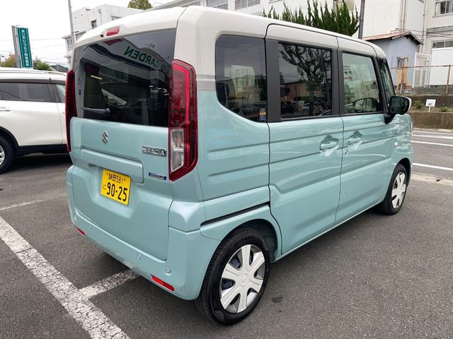 スペーシア ハイブリッドX セーフティプラスパッケージ 全方位モニタ付き 当店展示車♪ 走行距離なんと1500キロ! セーフティプラスパッケージ♪全方位モニター付♪ メモリーナビゲーション♪ スズキコネクト対応通信機装着車♪ アダクティブクルーズ オットマン(6枚目)
