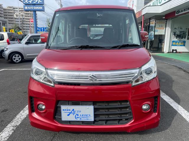 スペーシアカスタム XS 修復歴無し 保証付き 走行9.6万キロ Rカメ 両面パワースライドドア ETC ドラレコ キーレススタート メモリーナビ BT付 iストップ Sキー DVD再生 AAC 衝突安全ボディ(4枚目)