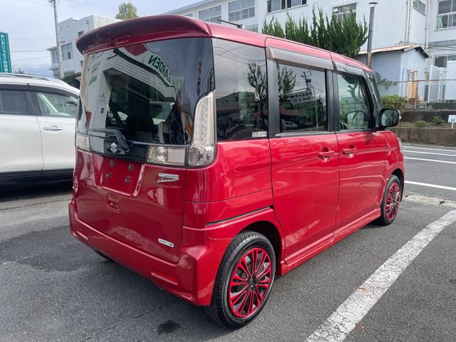 スペーシアカスタム XS 修復歴無し 保証付き 走行9.6万キロ Rカメ 両面パワースライドドア ETC ドラレコ キーレススタート メモリーナビ BT付 iストップ Sキー DVD再生 AAC 衝突安全ボディ(7枚目)