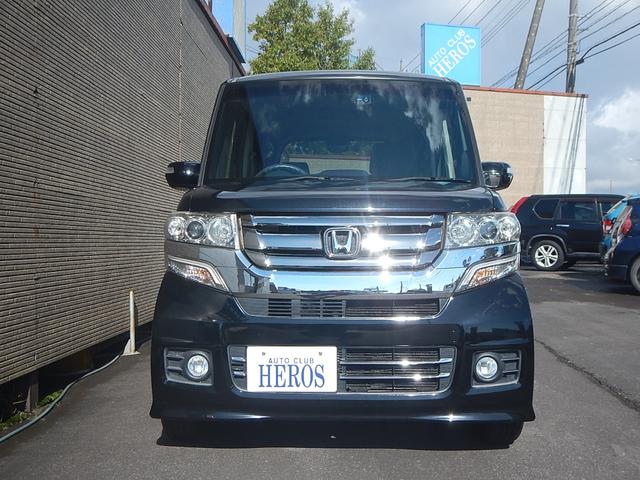 Ｎ－ＢＯＸカスタム Ｇ・Ｌパッケージ　スマートキー　ナビＴＶ　バックカメラ　ＥＴＣ　左電動スライドドア　ＨＩＤライト　フォグランプ（2枚目）