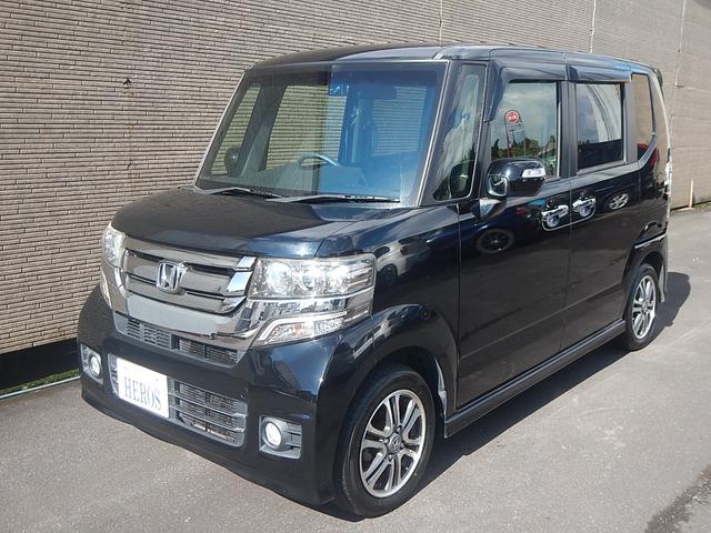 Ｎ－ＢＯＸカスタム Ｇ・Ｌパッケージ　スマートキー　ナビＴＶ　バックカメラ　ＥＴＣ　左電動スライドドア　ＨＩＤライト　フォグランプ（3枚目）