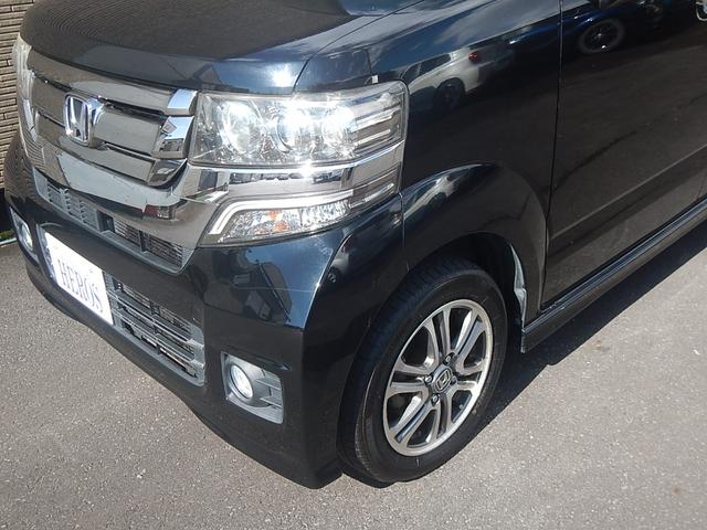 Ｎ－ＢＯＸカスタム Ｇ・Ｌパッケージ　スマートキー　ナビＴＶ　バックカメラ　ＥＴＣ　左電動スライドドア　ＨＩＤライト　フォグランプ（4枚目）