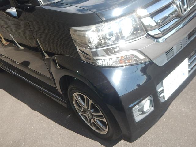 Ｎ－ＢＯＸカスタム Ｇ・Ｌパッケージ　スマートキー　ナビＴＶ　バックカメラ　ＥＴＣ　左電動スライドドア　ＨＩＤライト　フォグランプ（5枚目）