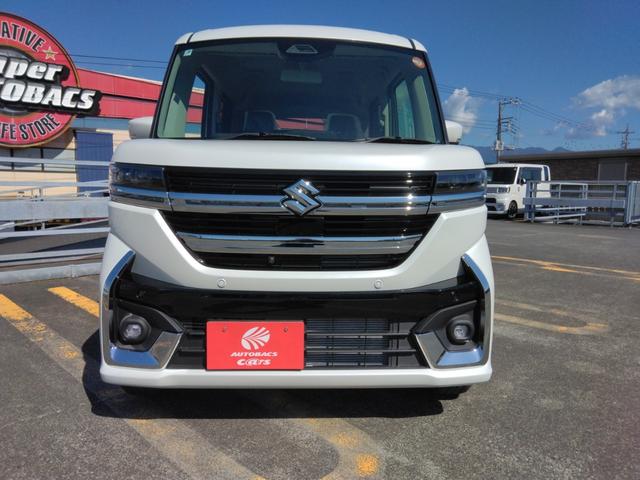 スペーシアカスタム ハイブリッドXS 純正9インチナビ 全方位カメラ 衝突被害軽減ブレーキ アダプティブクルーズコントロール 両側パワースライドドア 前席シートヒーター ステアリングヒーター サーキュレーター(2枚目)