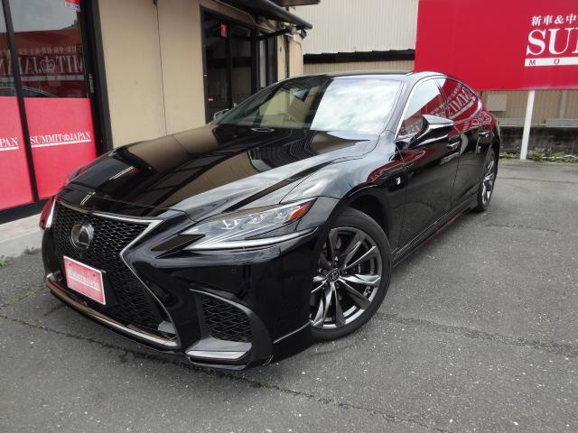 ＬＳ ＬＳ５００　Ｆスポーツ　★ＴＲＤフルエアロ★ＴＲＤ４本出しマフラー★白革シート★全周囲カメラ★純正ワイドナビ★フルセグ★ＤＶＤ★Ｂｌｕｅｔｏｏｔｈ★ヘッドアップディスプレイ★前後クリアランスソナー★パワーバックドア★ＢＳＭ★（8枚目）