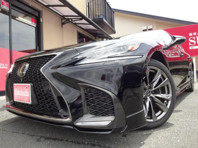 ＬＳ ＬＳ５００　Ｆスポーツ　★ＴＲＤフルエアロ★ＴＲＤ４本出しマフラー★白革シート★全周囲カメラ★純正ワイドナビ★フルセグ★ＤＶＤ★Ｂｌｕｅｔｏｏｔｈ★ヘッドアップディスプレイ★前後クリアランスソナー★パワーバックドア★ＢＳＭ★（10枚目）