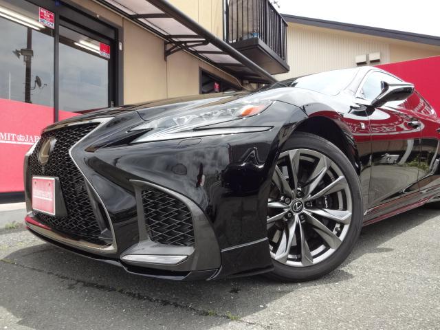 ＬＳ ＬＳ５００　Ｆスポーツ　★ＴＲＤフルエアロ★ＴＲＤ４本出しマフラー★白革シート★全周囲カメラ★純正ワイドナビ★フルセグ★ＤＶＤ★Ｂｌｕｅｔｏｏｔｈ★ヘッドアップディスプレイ★前後クリアランスソナー★パワーバックドア★ＢＳＭ★（13枚目）