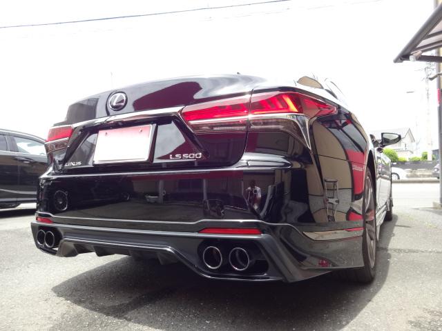 ＬＳ ＬＳ５００　Ｆスポーツ　★ＴＲＤフルエアロ★ＴＲＤ４本出しマフラー★白革シート★全周囲カメラ★純正ワイドナビ★フルセグ★ＤＶＤ★Ｂｌｕｅｔｏｏｔｈ★ヘッドアップディスプレイ★前後クリアランスソナー★パワーバックドア★ＢＳＭ★（34枚目）