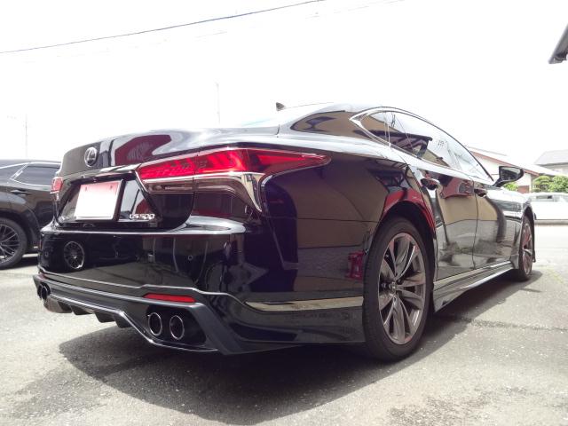 ＬＳ ＬＳ５００　Ｆスポーツ　★ＴＲＤフルエアロ★ＴＲＤ４本出しマフラー★白革シート★全周囲カメラ★純正ワイドナビ★フルセグ★ＤＶＤ★Ｂｌｕｅｔｏｏｔｈ★ヘッドアップディスプレイ★前後クリアランスソナー★パワーバックドア★ＢＳＭ★（35枚目）
