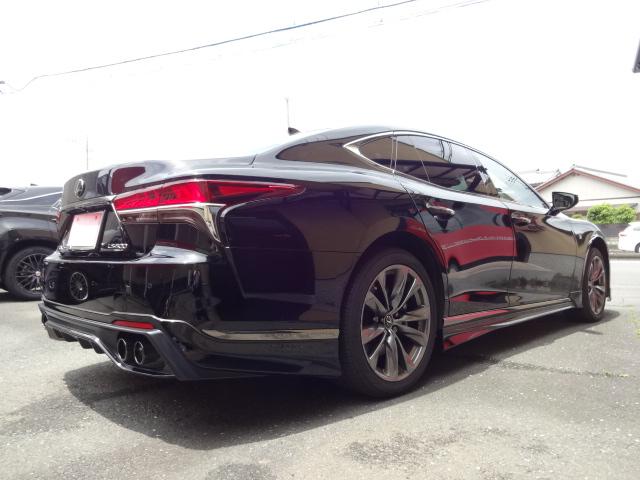 ＬＳ ＬＳ５００　Ｆスポーツ　★ＴＲＤフルエアロ★ＴＲＤ４本出しマフラー★白革シート★全周囲カメラ★純正ワイドナビ★フルセグ★ＤＶＤ★Ｂｌｕｅｔｏｏｔｈ★ヘッドアップディスプレイ★前後クリアランスソナー★パワーバックドア★ＢＳＭ★（36枚目）