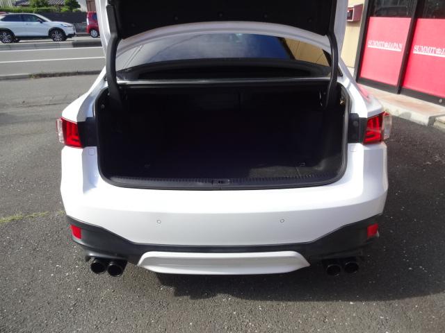 ＩＳ ＩＳ３００ｈ　Ｆスポーツ　★ＴＲＤフルエアロ★ＴＲＤ４本出しマフラー★ＷＯＲＫ２０インチＡＷ★ＨＫＳ車高キットローダウン★トランクスポイラー★赤半革★純正ナビ★バックカメラ★フルセグ★ＤＶＤ★Ｂｌｕｅｔｏｏｔｈ★（39枚目）