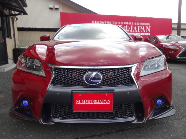 ＧＳ ＧＳ４５０ｈ　Ｆスポーツ　★サンルーフ★マーベリック２０インチＡＷ★ＨＫＳ車高調キットローダウン★ＴＲＤフルエアロ★ＴＲＤ４本出しマフラー★赤革★マークレビンソン★３眼ＬＥＤヘッドライト★純正ワイドナビ★フルセグ★ＤＶＤ★ＢＴ（8枚目）
