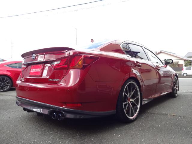 ＧＳ ＧＳ４５０ｈ　Ｆスポーツ　★サンルーフ★マーベリック２０インチＡＷ★ＨＫＳ車高調キットローダウン★ＴＲＤフルエアロ★ＴＲＤ４本出しマフラー★赤革★マークレビンソン★３眼ＬＥＤヘッドライト★純正ワイドナビ★フルセグ★ＤＶＤ★ＢＴ（14枚目）