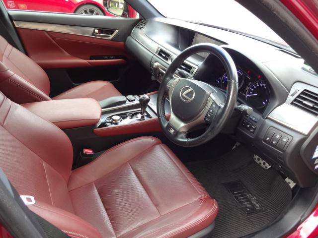 ＧＳ ＧＳ４５０ｈ　Ｆスポーツ　★サンルーフ★マーベリック２０インチＡＷ★ＨＫＳ車高調キットローダウン★ＴＲＤフルエアロ★ＴＲＤ４本出しマフラー★赤革★マークレビンソン★３眼ＬＥＤヘッドライト★純正ワイドナビ★フルセグ★ＤＶＤ★ＢＴ（15枚目）